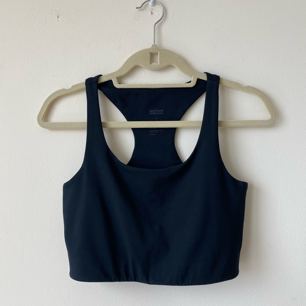 Girlfriend Collective Black Sports Bra